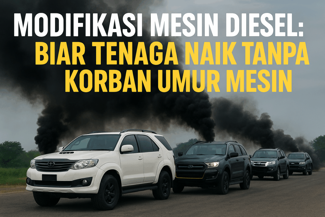 Modifikasi Mesin Diesel: Biar Tenaga Naik Tanpa Korban Umur Mesin