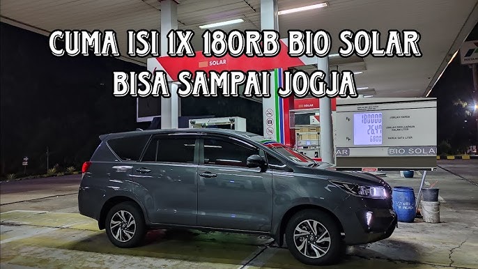 INNOVA REBORN DIESEL CUMA 1X NGISI BIO SOLAR 180RB AJA BISA SAMPAI JOGJA !!!